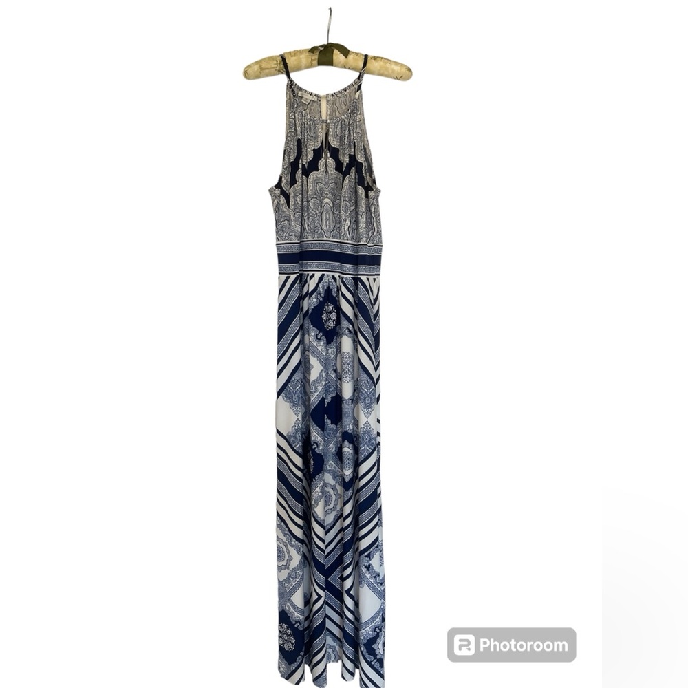 London Times sleeveless maxi dress size 14